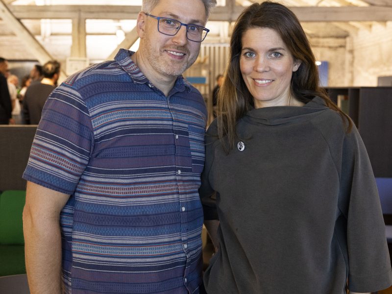 07_BÖIA_Salon i_BÖIA Vorstandsmitglieder Bernhard Pachler und Lisa Idziorek_(c) Erika Mayer